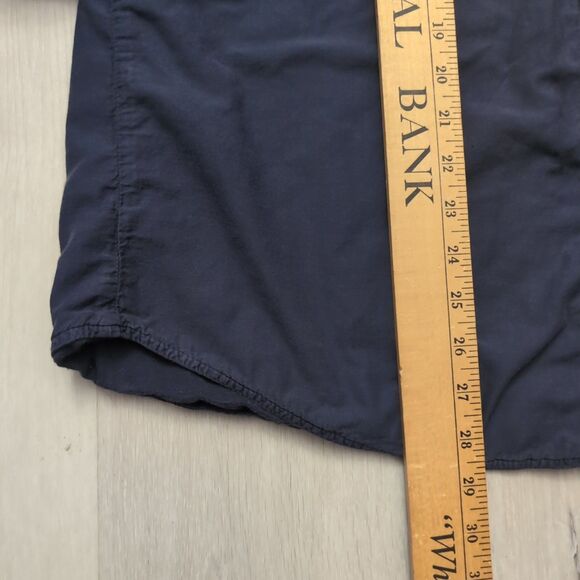 James Perse Double Cloth Shirt Mens Size 3 Long Sleeve Button Up - Picture 2 of 5